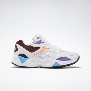 Adidasy Damskie Reebok Aztrek 96 Białe/Bordowe PL 35HTMEY